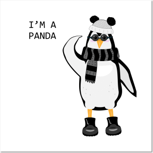 I am a panda Posters and Art